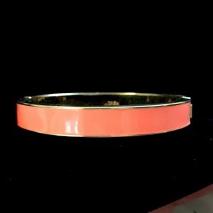 J Crew bracelet!  Orange and gold tone
